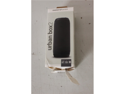 SALE OUT. Energy Sistem Urban Box 2 Bluetooth speaker, Onyx | Energy Sistem Speaker | Urban Box 2 | DAMAGED PACKAGING | 10 W | B
