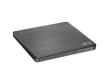 H.L Data Storage | Ultra Slim Portable DVD-Writer | GP60NB60 | Interface USB 2.0 | DVD R/RW | CD read speed 24 x | CD write spee