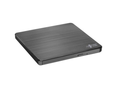 H.L Data Storage | Ultra Slim Portable DVD-Writer | GP60NB60 | Interface USB 2.0 | DVD R/RW | CD read speed 24 x | CD write spee