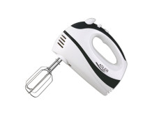Adler | Mixer | AD 4205 b | Hand Mixer | 300 W | Number of speeds 5 | Turbo mode | White/Black