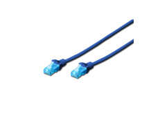 Digitus | Patch cord | CAT 5e U-UTP, PVC AWG 26/7, 1 m