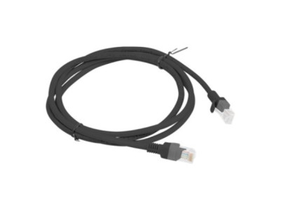 Lanberg | Patch cable - CAT 5e | RJ-45 - male | RJ-45 - male | 1.5 m | Black | Black