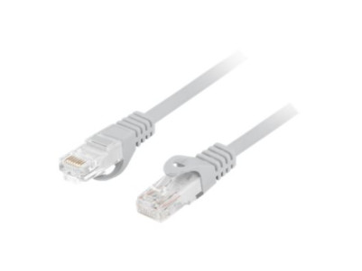 Lanberg | Patchcord Cat.6 UTP LSZH CU | PCU6-10CU-0100-S | 1 m | Grey