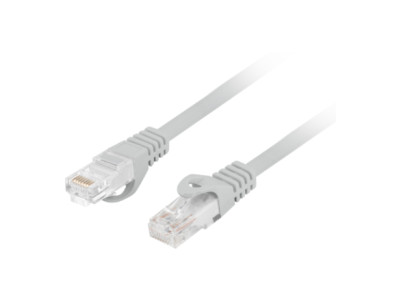 Lanberg | Patchcord Cat.6 UTP LSZH CU | PCU6-10CU-1000-S | 10 m | Grey
