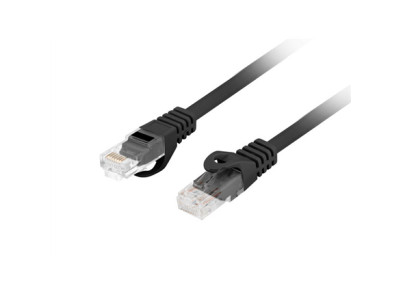 Lanberg | Patchcord Cat.6 UTP LSZH CU | PCU6-10CU-0150-BK | 1.5 m | Black