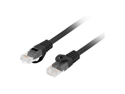 Lanberg | Patchcord Cat.6 UTP LSZH CU | PCU6-10CU-0200-BK | 2 m | Black