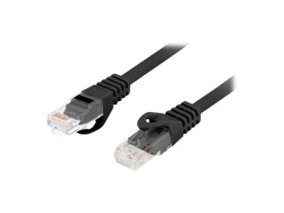 Lanberg | Patchcord Cat.6 UTP LSZH CU | PCU6-10CU-0300-BK | 3 m | Black