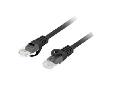 Lanberg | Patch cable - CAT 6 | RJ-45 - male | RJ-45 - male | 5 m | Black