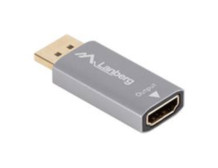 Lanberg Displayport (M)- HDMI(F) Adapter 4K, Silver