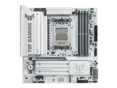 Asus TUF GAMING B850M-PLUS WIFI7 W | Processor family AMD | Processor socket AM5 | DDR5 | Supported hard disk drive interfaces S