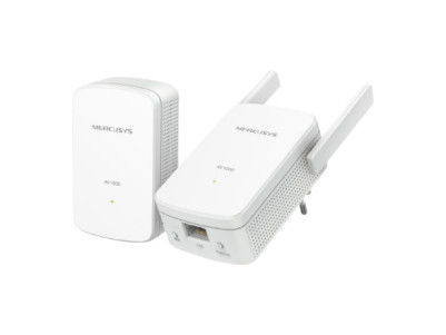 Mercusys | AV1000 Gigabit Powerline Wi-Fi Kit | MP510 KIT | 1000 Mbit/s | Ethernet LAN (RJ-45) ports 1 | 802.11n