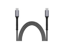 Fixed | Armor Cable USB-C/USB-C, 1.2 m, 240W | FIXDA-CC12-GR