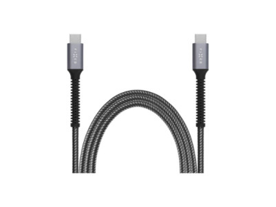 Fixed | Armor Cable USB-C/USB-C, 1.2 m, 240W | FIXDA-CC12-GR