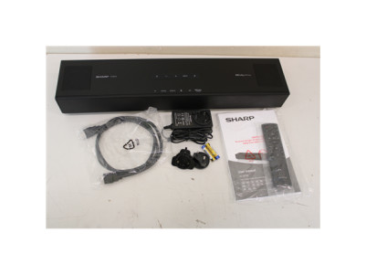 SALE OUT. Sharp HT-SB700 2.0.2 Compact Dolby Atmos Soundbar | Sharp 2.0.2 Compact Dolby Atmos Soundbar | HT-SB700 | 140 W | DEMO