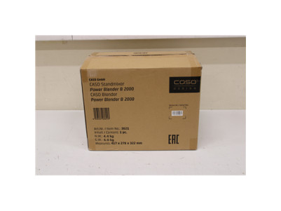 SALE OUT. Caso B 2000 Power Blender, Power 2000 W, Black | Caso Power Blender | B 2000 | Tabletop | 2000 W | Jar material Tritan