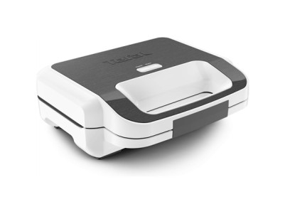 TEFAL | Wafle Maker Snack XL | SW701110 | 850 W | Number of pastry 2 | Belgium | White/Grey