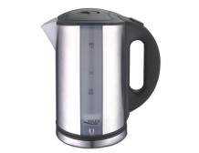 Adler | Kettle | AD 1216 | Standard | 2000 W | 1.7 L | Stainless steel | 360 rotational base | Stainless steel