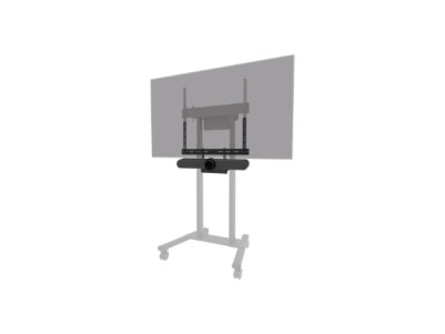 Neomounts AV60-500BL Videobar and laptop shelf kit 43-110" - VESA - max 8 kg - universal, Black | Neomounts