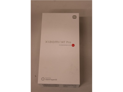 SALE OUT. Xiaomi 14T Pro (Titan Gray) DS 6.67 AMOLED 1220x2712/3.4GHz&2.0GHz/512GB/12GB RAM/Android 14/WiFi,BT/5G,MZB0HHFEU | Xi