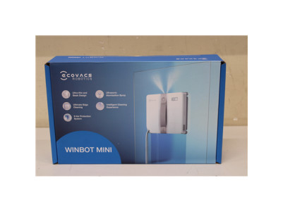 SALE OUT. Ecovacs Window cleaning robot WINBOT MINI, Auto-Spray, Steady climbing system, WIN-SLAM 3.0, Grey | Ecovacs Windows Cl