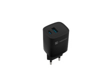 Natec Ribera USB Charger, 1x USB-A, 1x USB-C, 300 W | NUC-2141