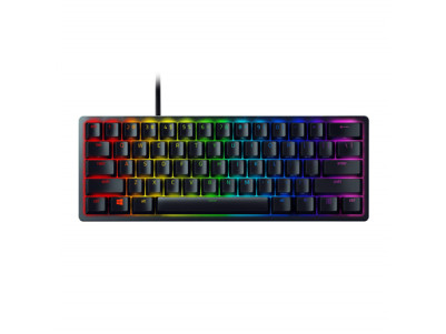 Razer | Huntsman Mini | Black | Gaming keyboard | Wired | RGB LED light | US | Linear Optical RED