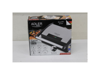SALE OUT. Adler AD 3052 Electric grill, Non-stick grill plates | Adler Electric Grill | AD 3052 | Table | 1200 W | Stainless ste