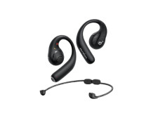 Anker Soundcore | Open-Ear Sport Headphones | AeroFit Pro | Bluetooth | Open-Ear | Microphone | Wireless | Midnight Black