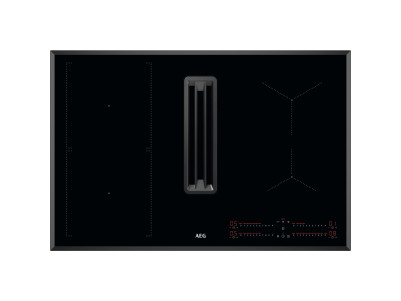 Indukcinė kaitlentė su garų rinktuvu AEG CCE84543FB
