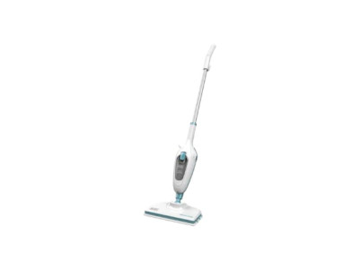 BLACK & DECKER | Steam mop | FSMH13E10-QS | Power 1300 W | Water tank capacity 0.38 L | White/Blue