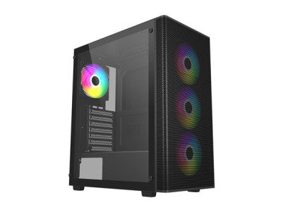 FSP Case | M220-BA | Black | Mid Tower | Power supply included No