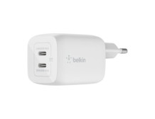 Belkin USB-C GaN PD PPS Dual Wall Charger, 65W | WCH013vfWH