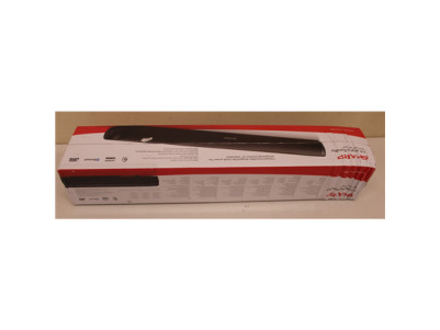 SALE OUT. Sharp HT-SB107 2.0 Compact Soundbar for TV up to 32", HDMI ARC/CEC, Aux-in, Optical, Bluetooth, 65cm, Gloss Black | Ye
