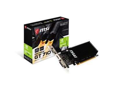 MSI | GT 710 2GD3H LP | NVIDIA | 2 GB | GeForce GT 710 | DDR3 | DVI-D ports quantity 1 | HDMI ports quantity 1 | PCI Express 2.0