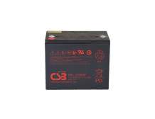 CSB Battery Battery 12V 6Ah 25W Pb F2 | HRL1225W