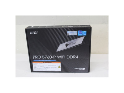 SALE OUT. MSI PRO B760-P WIFI DDR4 | MSI PRO B760-P WIFI DDR4 | Processor family Intel | Processor socket LGA1700 | DDR4 | Suppo