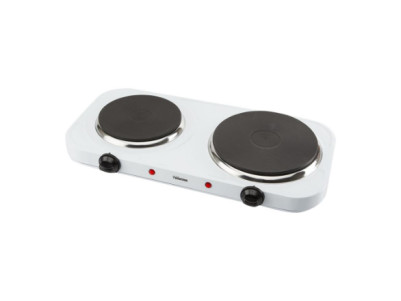 Tristar | Free standing table hob | KP-6245 | Number of burners/cooking zones 2 | Rotary | White | Electric
