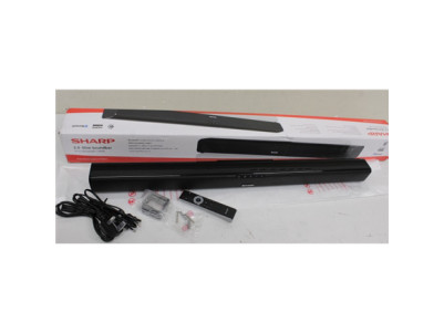 SALE OUT. | Sharp | HT-SB110 2.0 Slim Soundbar | DAMAGED PACKAGING,SMALL SCRATCHED ON TOP | Bluetooth