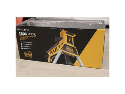 Batavia B.V. Croc Lock Workbench and Clamping Station | DAMAGED PACKAGING, SCRATCHED ON CORPUS