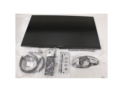 SALE OUT. GIGABYTE MONITOR 27" GS27FA EU1 | Gigabyte Warranty 3 month(s) | REFURBISHED, WITHOUT ORIGINAL PACKAGING