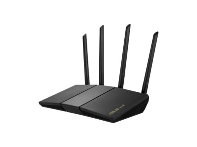 Wireless AX3000 Dual Band WiFi 6 | RT-AX57 | 802.11ax | 2402+574 Mbit/s | 10/100/1000 Mbit/s | Ethernet LAN (RJ-45) ports 4 | Me