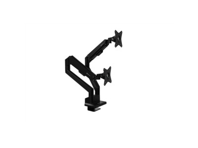 Arozzi Desk Mount | Neo Duo - Gas Spring Monitor Arm AZ-ALZARE-NEO-DUO-BK | Tilt, Swivel, Rotation | Maximum weight (capacity) 9