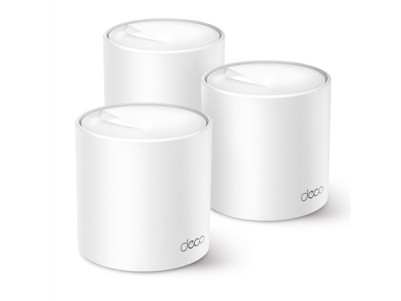 Whole Home Mesh Wi-Fi 6 System | Deco X50 (3-pack) | 802.11ax | 574+2402 Mbit/s | Ethernet LAN (RJ-45) ports 3 | Mesh Support Ye