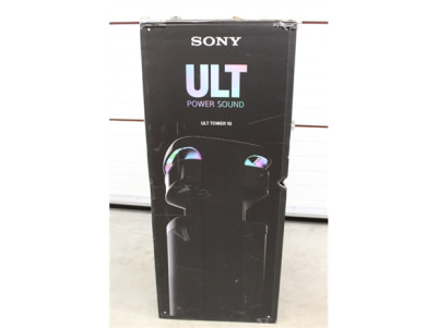 SALE OUT. Sony Party Speaker | SRS-ULT1000 ULT TOWER 10 | DAMAGED PACKAGING | 139 W | Bluetooth | Black | Portable | Wireless co