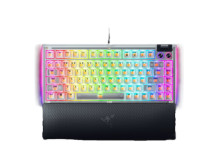 Razer Hot-swappable Mechanical Gaming Keyboard | BlackWidow V4 75% | Gaming Keyboard | Wired | US | Phantom White Edition | USB 
