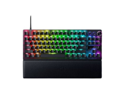 Razer Huntsman V3 Pro Tenkeyless 8KHz | Gaming keyboard | Wired | US | Black | USB Type-C | Razer Analog Optical Switch Gen-2