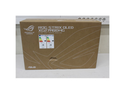Asus ROG Strix OLED | XG27AQDMG | 27 " | WOLED | 16:9 | 240 Hz | 0.03 ms | 2560 x 1440 pixels | HDMI ports quantity 2 | Black | 