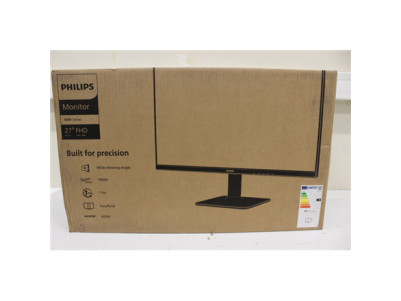 SALE OUT. Philips 27E2N1100L/00 | 27 " | VA | 16:9 | 100 Hz | 4 ms | 1920 x 1080 pixels | 250 cd/m | HDMI ports quantity 1 | Bla