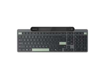 Lenovo Self-Charging Bluetooth Keyboard-US Euro | Keyboard | Bluetooth | US Euro | Black