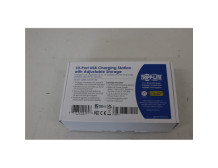 Tripp Lite 10 Port USB Charging Station with Adjustable Storage | U280-010-ST-CEE | UNPACKED, SCRATCHED